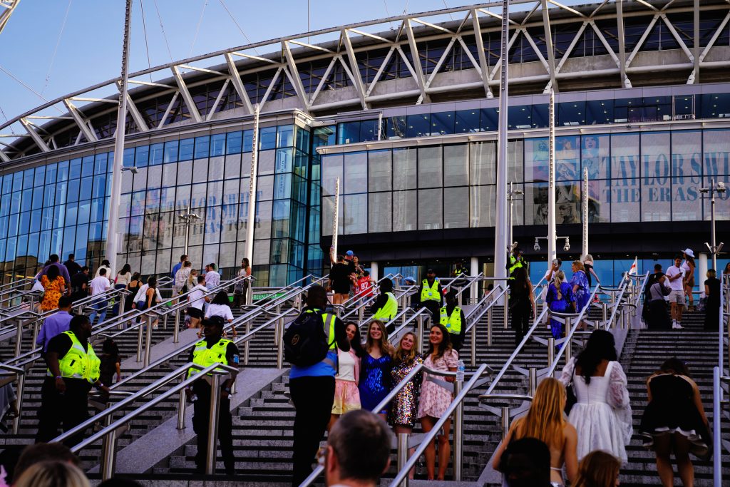 sports venue slip and fall