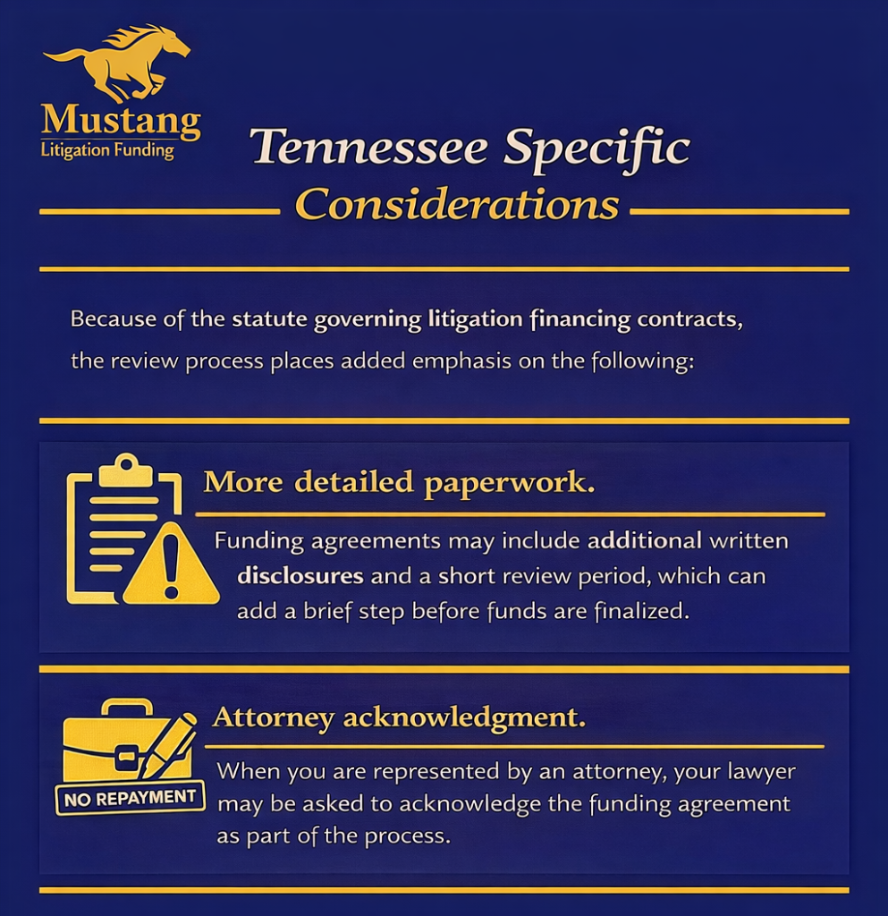 Tennessee specific considerations